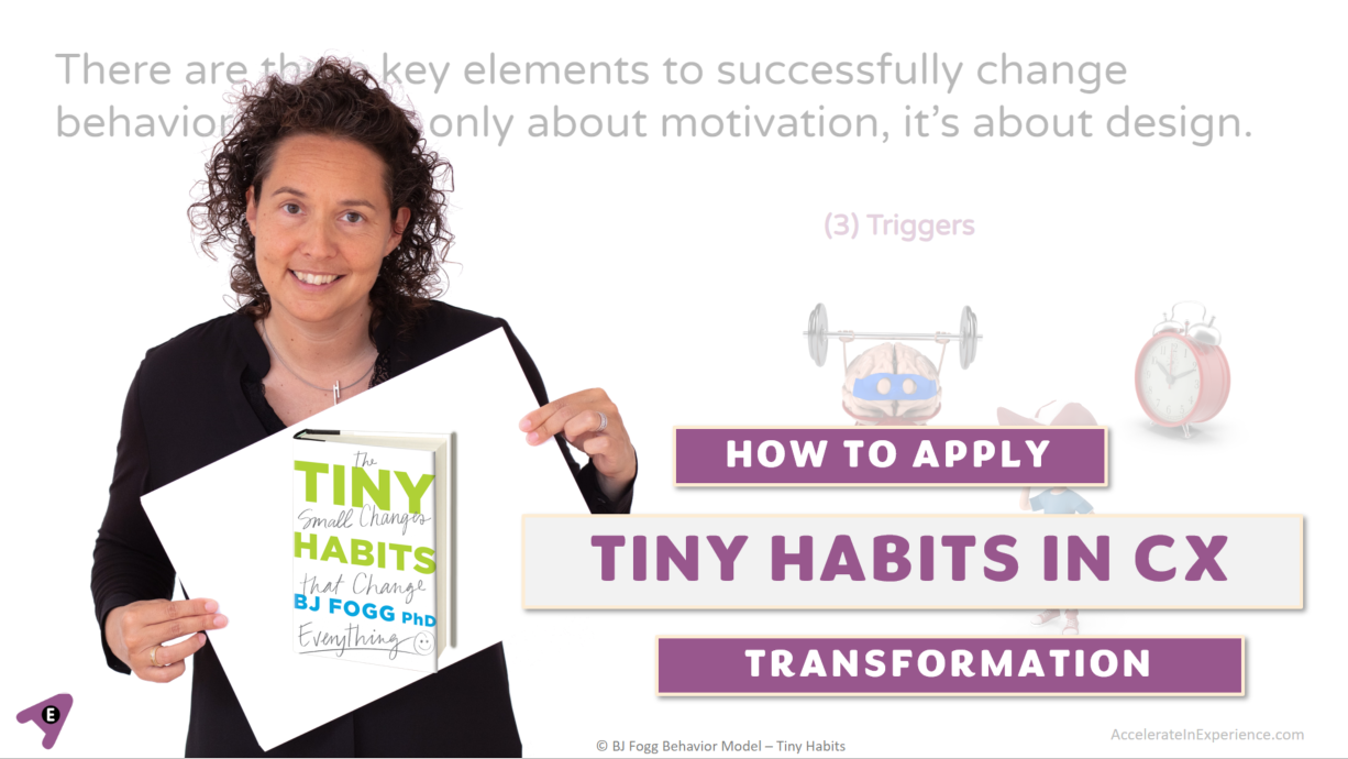 How to apply BJ Fogg's Tiny Habits to your CX program